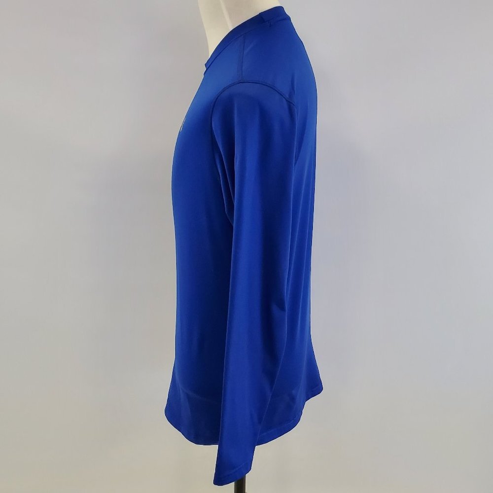 Men’s Blue Under Armour Long Sleeve Shirt - Picture 2 of 3